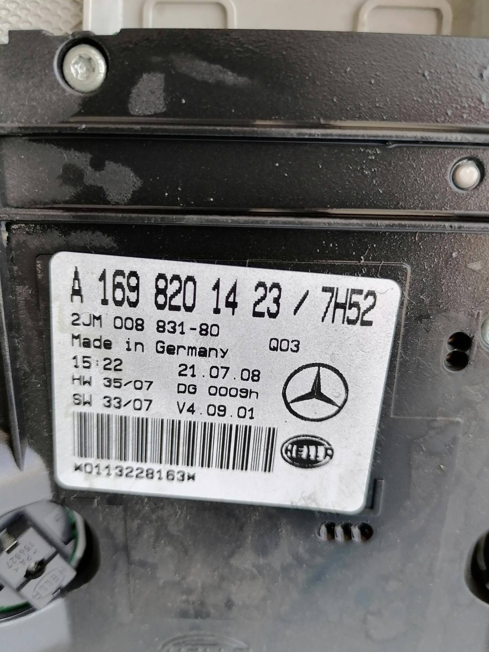 Luce cortesia ant. tetto